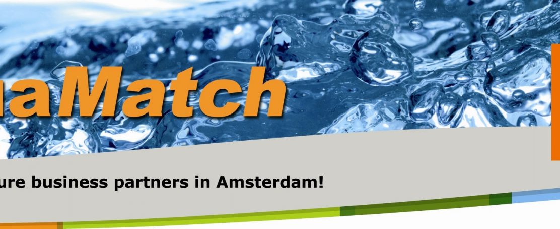 AquaMatch 5 november te Amsterdam